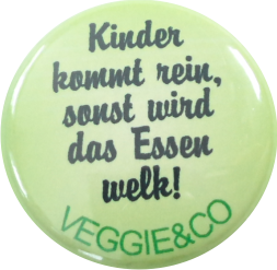 Veggie Essen wird welk... Button